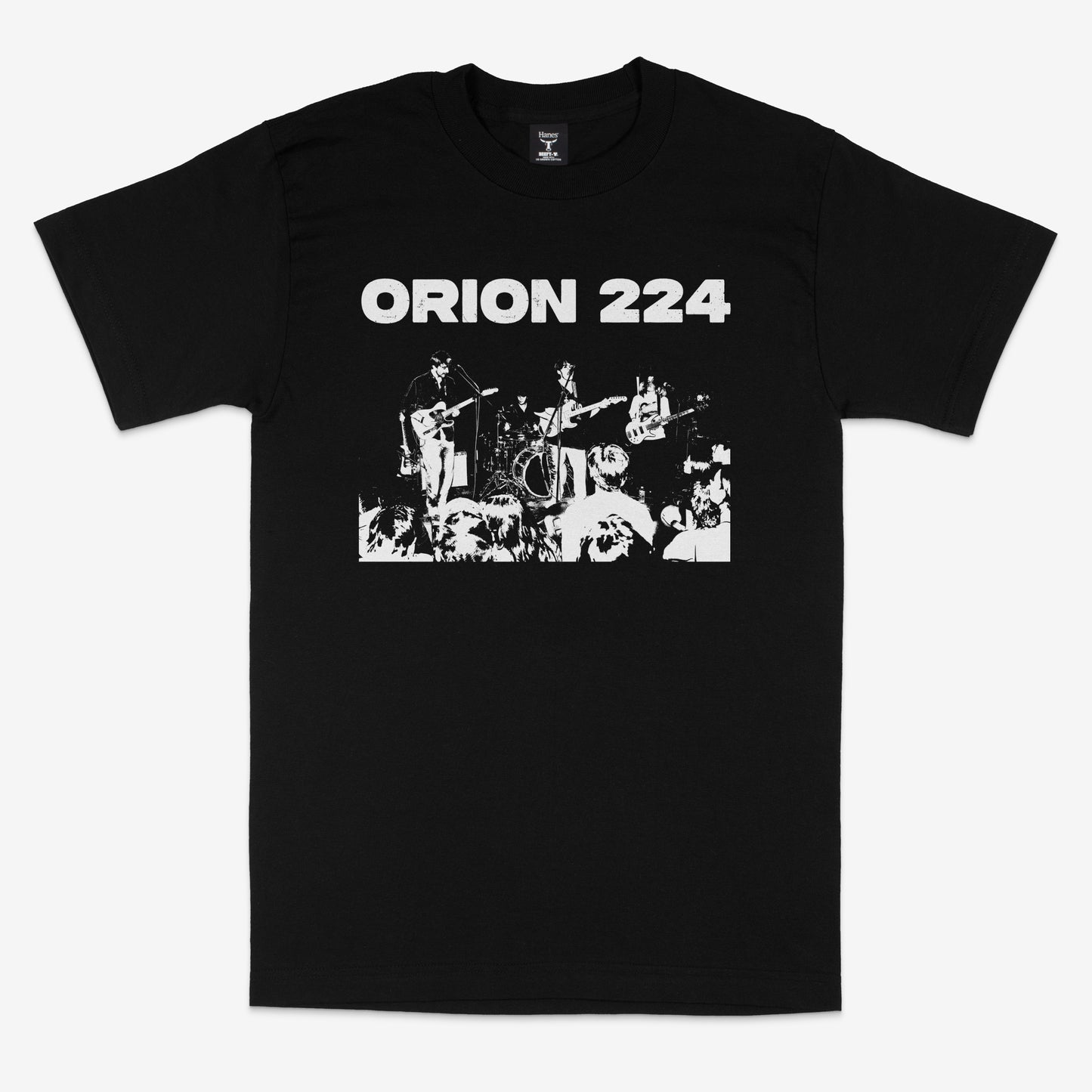 Black Band Graphic Tee