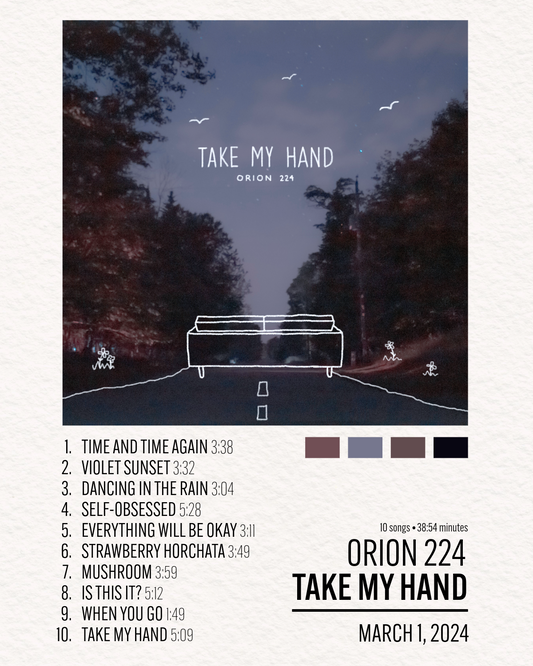 "Take My Hand" Album Poster