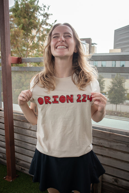 Beige ORION 224 Lyric T-Shirt